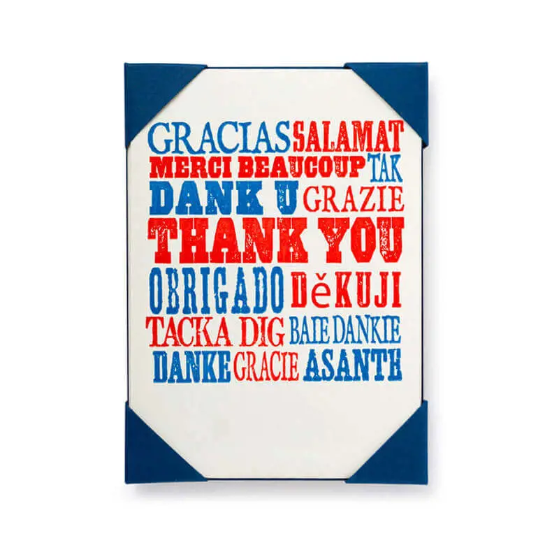 Archivist Thank You Notelet Card Pack